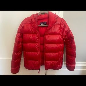 Patagonia Recycled Down Jacket Rincon Red